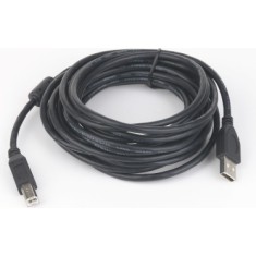 CABLU USB GEMBIRD pt. imprimanta, USB 2.0 (T) la USB 2.0 Type-B (T), 1.8m, premium, conectori auriti, black, &quot;CCF-USB2-AMBM-6&quot; (timbru verde 0.08 lei)