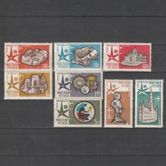 Brussel Vil&aacute;gki&aacute;llit&aacute;s (Expozitia Mondiala Brussel) Serie LP1586-1593 1958