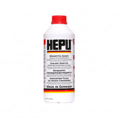 Antigel auto concentrat Hepu G12 rosu fara silicati 1.5L -38°C P999-12