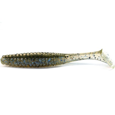 Shad Hide Up Stagger Original 3&amp;quot;, 143 Watermelon Black Blue Flake, 7.6cm, 4.5g, 10buc/pac foto