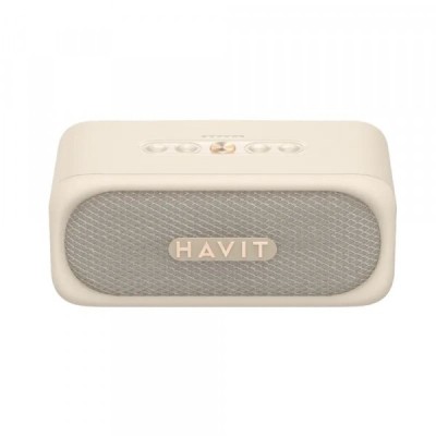 Boxa Bluetooth HAVIT SK905BT, 20W, Waterproof, Bej foto