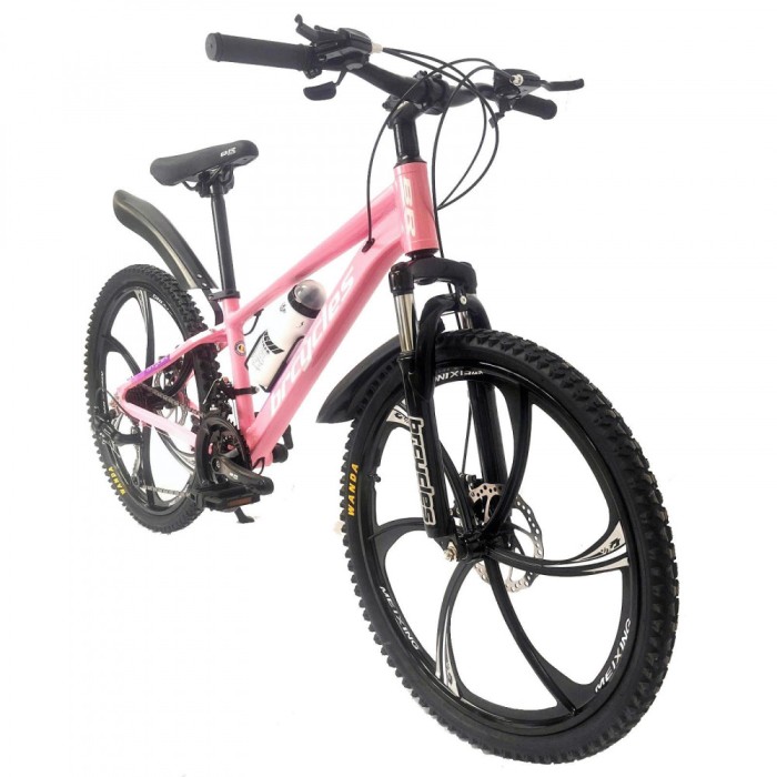 Bicicleta MTB 26&Prime; BR Tornado cadru Aluminiu, Roz
