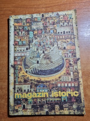 revista magazin istoric decembrie 1981 foto