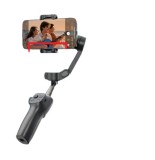 Stabilizator Telefon iSEN CM8 Standard Edition, Gimbal 3 Axe, Negru, Bluetooth, Baterie 2600mAh, Tripod Inclus, Telecomanda