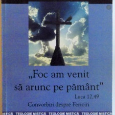 "FOC AM VENIT SA ARUNC PE PAMANT" LUCA 12,49, CONVORBIRI DESPRE FERICIRI de MARIE - DOMINIQUE PHILIPPE, 2005