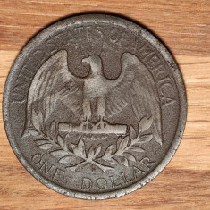 Medalie Token Replica / Fals epoca dupa moneda 1 one dollar 1865 SUA -fier- 38mm