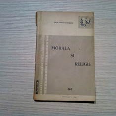 MORALA SI RELIGIE - Paul Popescu-Neveanu - Editura SRSC, 1960, 149 p.