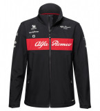 Alfa Romeo Racing geacă de bărbați softshell official black F1 Team 2023 - M