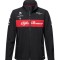 Alfa Romeo Racing geacă de bărbați softshell official black F1 Team 2023 - XL