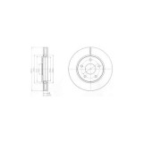 Set disc frana Delphi BG4248 parte montare : Punte Fata