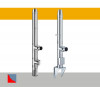 Cos de fum Schiedel ICS 25 ECO, Montaj pe fundatie