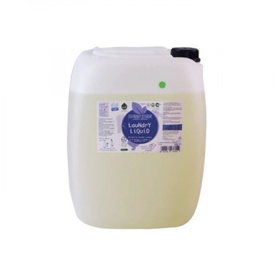 Detergent Ecologic Lichid pentru Rufe Albe si Colorate Lamaie Biolu 20L foto