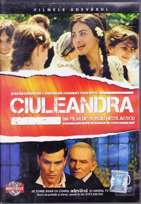 DVD Film de colectie: Ciuleandra ( regia Sergiu Nicolaescu - vezi descriere )