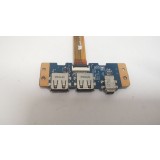 Port Usb - 1394 Board Laptop Sony Vaio VGN-BZ Series DATW1TB28B0