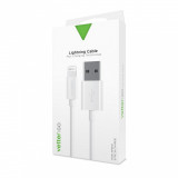 Cablu Lightning Vetter GO, pentru iPhone/iPad, Alb