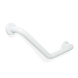 Cumpara ieftin Bara de sprijin baie unghi 45&deg; &ndash; otel inoxidabil &ndash; alb &ndash; 25 + 25 cm &ndash; capacitate 200 kg Best CarHome