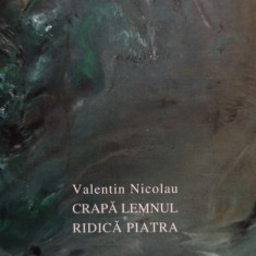 Valentin Nicolau - Crapa lemnul si ridica piatra (semnata)