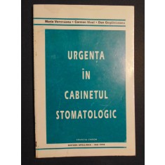 Urgenta in cabinetul stomatologic Maria Voroneanu,Carmen Vicol,Dan Gogalniceanu