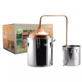 Distilator de tuica ECO din otel inoxidabil si cupru, 92 litri Handy KitchenServ