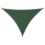 Cumpara ieftin Parasolar, verde inchis, 3x4x5 m, tesatura oxford, triunghiular
