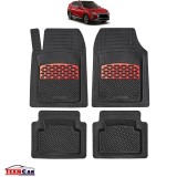 Covorase Auto TeamCar&reg; Tip Tavita Compatibile Mitsubishi Eclipse Cross I (2017+) - Suv Red, Cauciuc