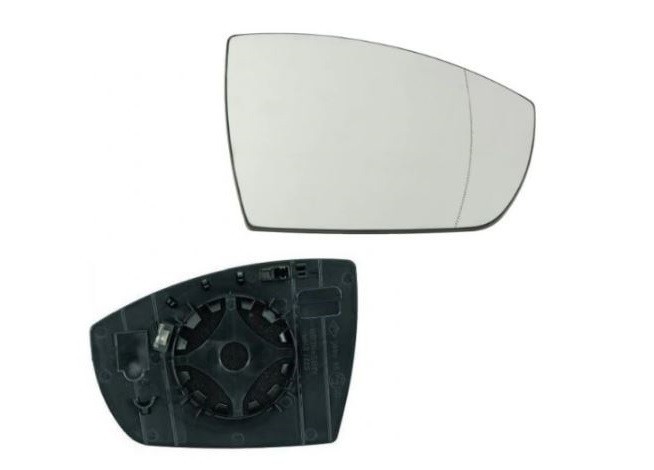 Geam oglinda Ford Ecosport, 12.2013-, Ford Kuga, 01.2013- , partea Dreapta, culoare sticla crom, sticla asferica, 76258TROG01
