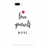 Husa silicon pentru Xiaomi Mi 8 Lite, Love Yourself More