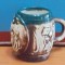 CANA DIN CERAMICA ORNAMENTATA CU SCENE REPRODUCERI IN COLUMNA LUI TRAIAN -