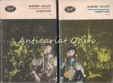 Ivanhoe, Walter Scott - Biblioteca Pentru Toti, 2 Vol. (1970, Minerva) Romana, Roman