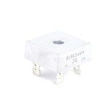 Punte Redresoare 35A 1000V, Patrata Aluminiu, Convertor AC-DC, Redresor, Invertor, Sursa Alimentare 23x23x21mm