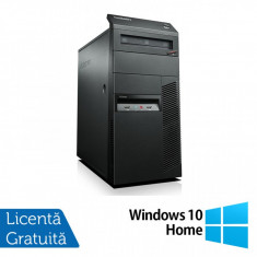 Calculator Lenovo ThinkCentre M91p Tower, Intel Core i7-2600 3.4GHz, 4GB DDR3, 120GB SSD, DVD-RW + Windows 10 Home foto