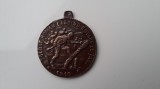 Medalion Asociatia Demobilizatilor Regele Carol al II-lea, 20mm - Raritate Numismatica