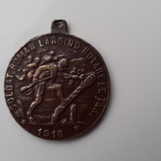 Medalion Asociatia demobilizatilor Regele Carol al II-lea-Rar