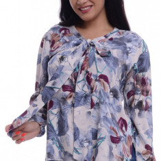 Bluza Dama Multicolora cu Funda Ampla - M