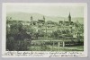 SIBIU , VEDERE GENERALA , CARTE POSTALA ILUSTRATA , SEMNATA DE GENERALUL CANCIULESCU , 1935
