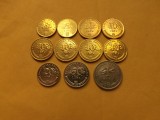 Croatia Lot nr. 4 : 11 monede 1993 - 2017
