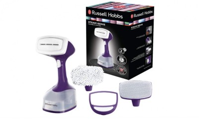 Aparat de calcat cu abur vertical Russell Hobbs Multi Steam Genie 1650W, 25g min abur, 260ml, 25600-56 - RESIGILAT foto