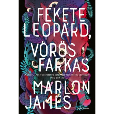Fekete leop&amp;aacute;rd, v&amp;ouml;r&amp;ouml;s farkas - Marlon James foto