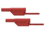 Cablu Masurare SCH&Uuml;TZINGER 16A Mufa Banana 4mm Lungime 2m Rosu VSFK 8701