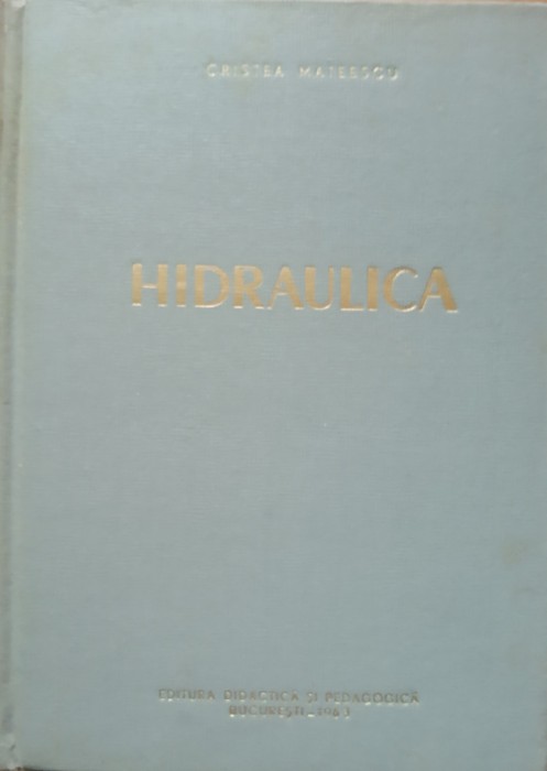 HIDRAULICA - CRISTEA MATEESCU