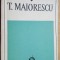 T. Maiorescu- E. Lovinescu