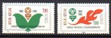 NORVEGIA 1980, Aniversari - 100 de ani Organizatii Crestine, serie neuzata, MNH, Nestampilat