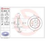 Set disc frana Honda City 5 Saloon (Gm2 Gm3) 09.08-, Jazz 3 (Ge Gg Gp Za) 10.07-, Spate, 239X9mm, plin, BREMBO