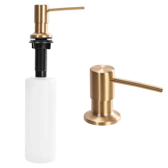 Dozator de săpun COPPER brush round