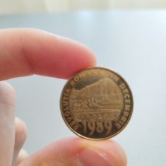 Moneda de 50 de bani Revolutia romana din 1989