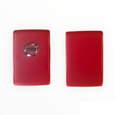 Capace Fata - Spate Carcasa Cheie Compatibila cu Volvo XC90, 2015-2020, Smartkey, Rosii