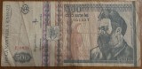 Bancnota 500 Lei 1992, Rom&acirc;nia, Filigran Profil/Lateral - Bancnote Rom&acirc;nești 500 Lei