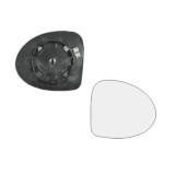Geam oglinda Renault Thalia/Symbol Ii, 10.2008-10.2013, Renault Twingo (N), 06.2007-11.2011, partea Dreapta, culoare sticla , sticla convexa, cu inca