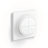Intrerupator smart / inteligent Philips Hue Tap, Wi-Fi, 4 butoane, montaj aparent / telecomanda, alb