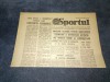 ZIARUL SPORTUL 28 NOIEMBRIE 1984